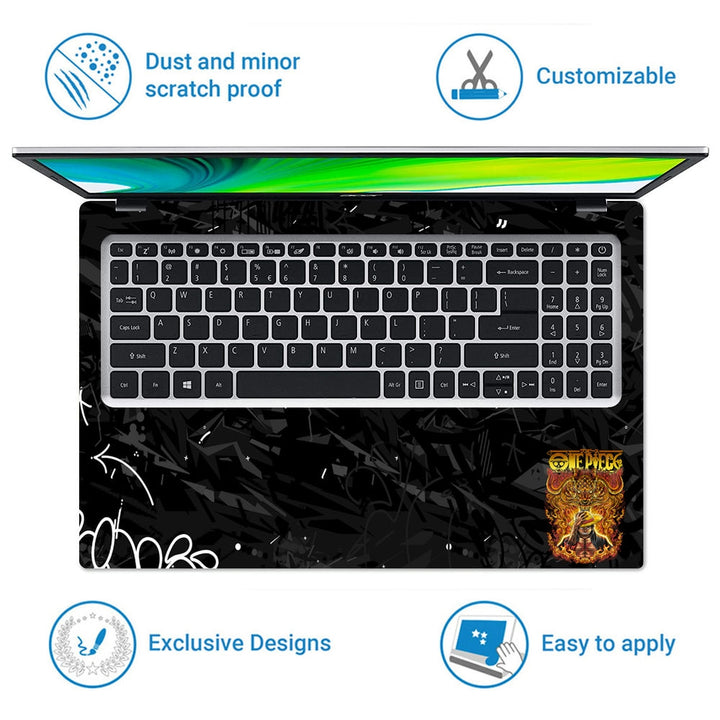 Laptop Skin - One Piece Anime Legendary DS46