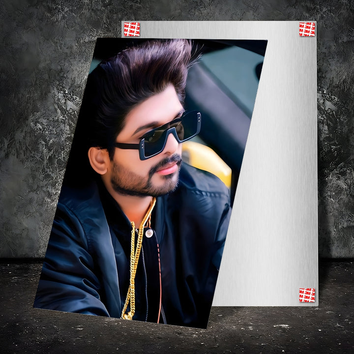 Metal Poster - Allu Arjun AA02