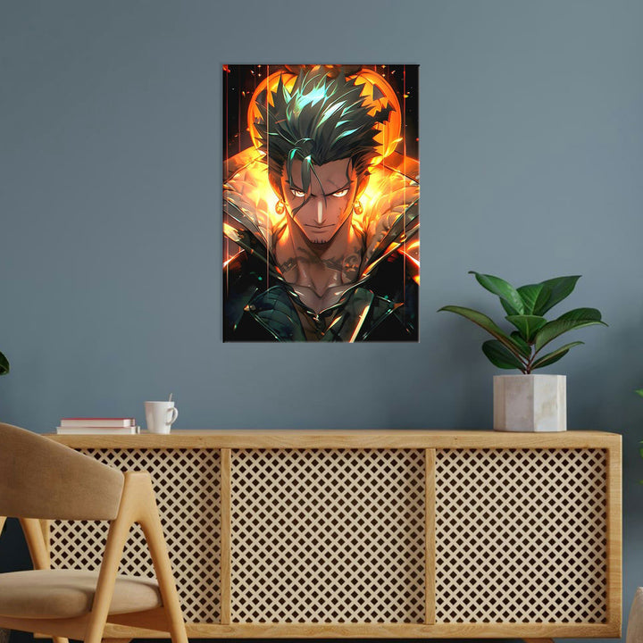 Metal Poster - One Piece Roronoa Zoro OP22