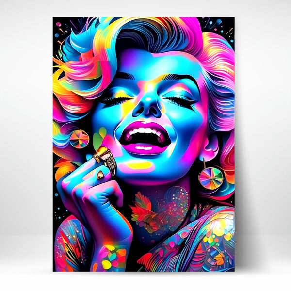 Metal Poster - Vibrant Glamour