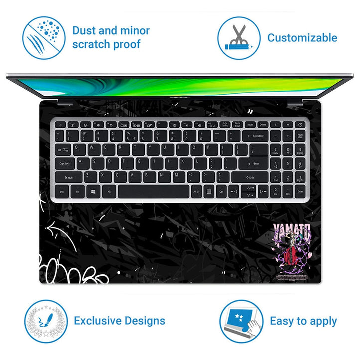 Laptop Skin - One Piece Yamato DS1