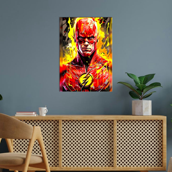 Metal Poster - Superhero Flash FH01