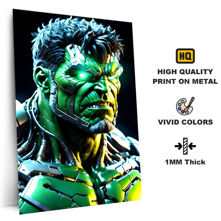 Metal Poster - Superhero Hulk SH03