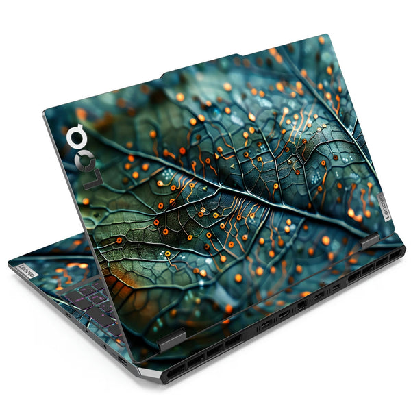 Lenovo LOQ Laptop Skin - Metallic Green Rusted Surface