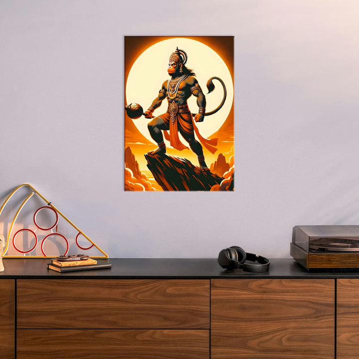 Metal Poster - Lord Hanuman LH09