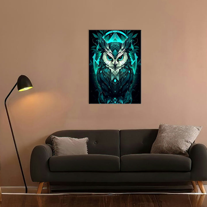 Metal Poster - Wildlife Owl WO04