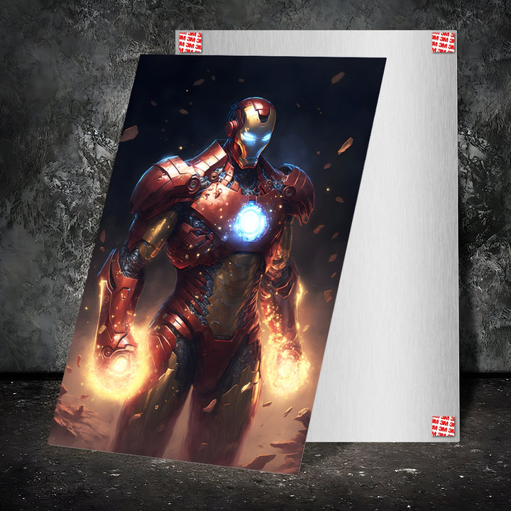 Metal Poster - Superhero Iron Man IM17