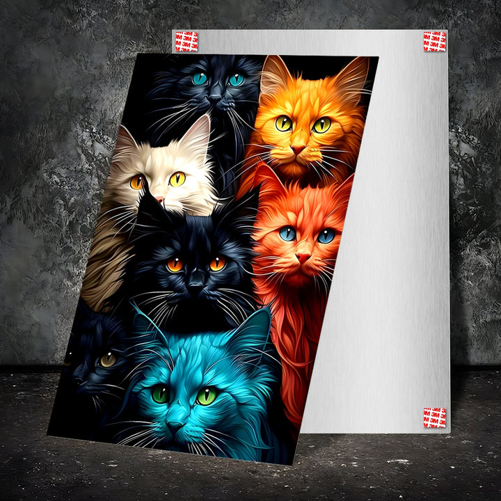 Metal Poster - Cats C01