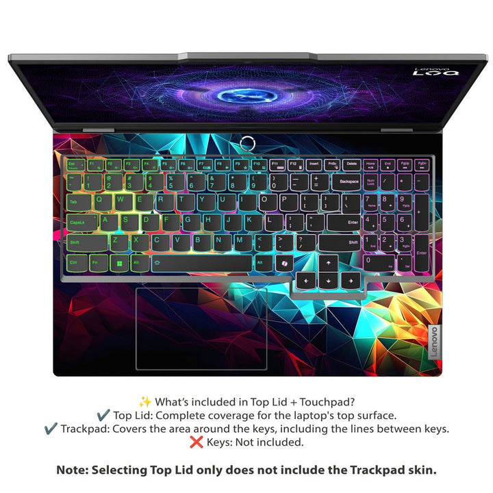 Lenovo LOQ Laptop Skin - Prismatic Aurora