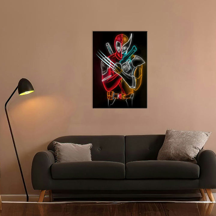 Metal Poster - Superhero Deadpool DP01