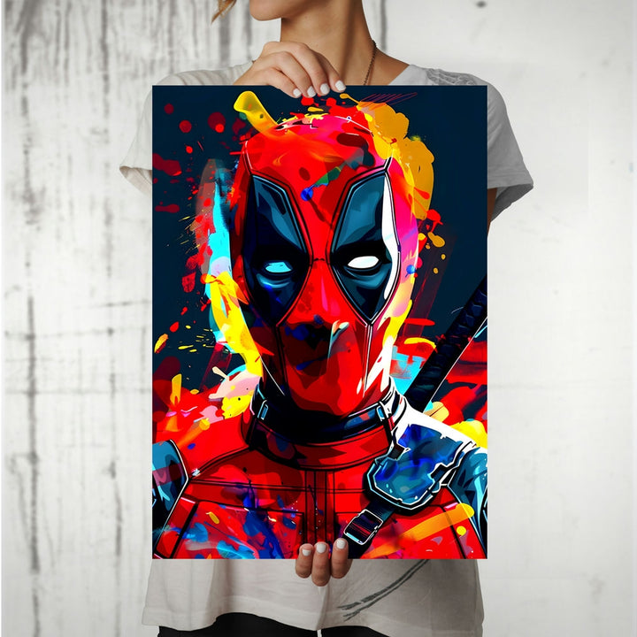 Metal Poster - Superhero Deadpool DP06