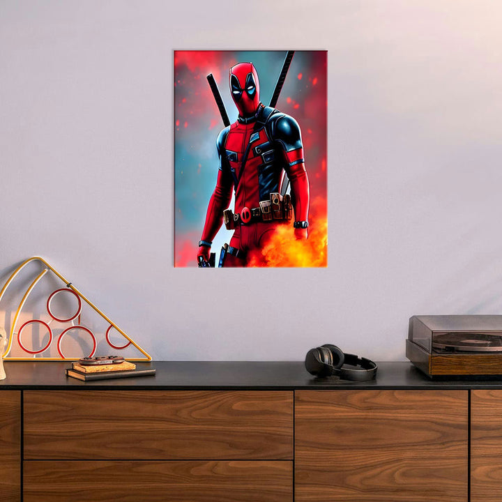 Metal Poster - Superhero Deadpool DP03