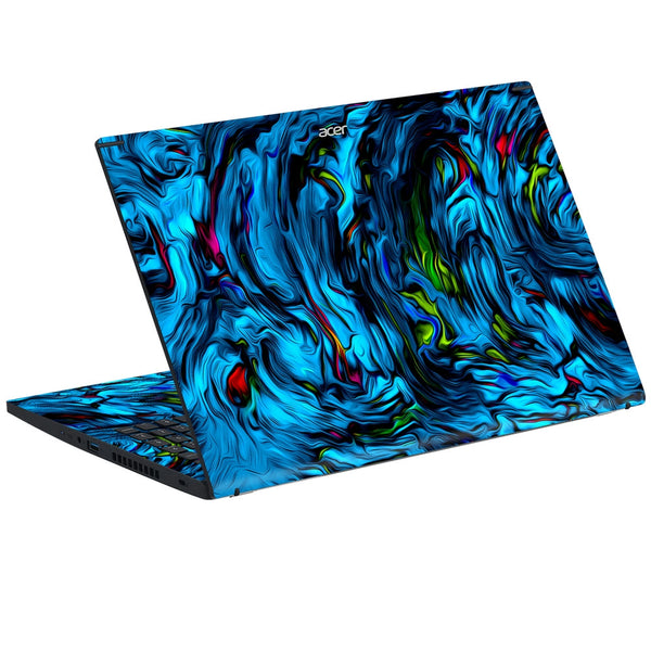 Acer Laptop Skin - blue abstract