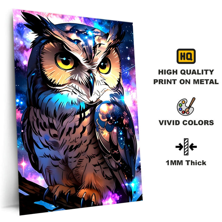 Metal Poster - Wildlife Owl WO05