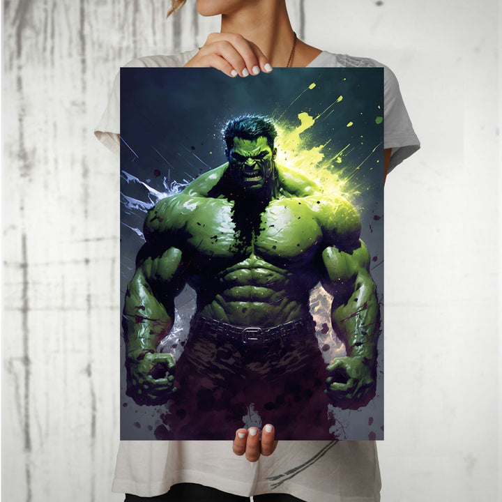 Metal Poster - Superhero Hulk SH05