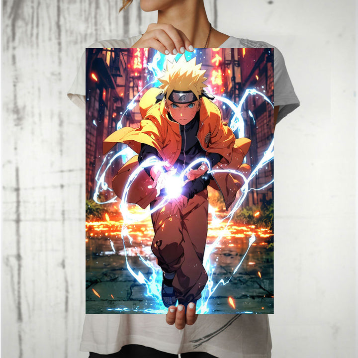 Metal Poster - Naruto Uzumaki NAR01