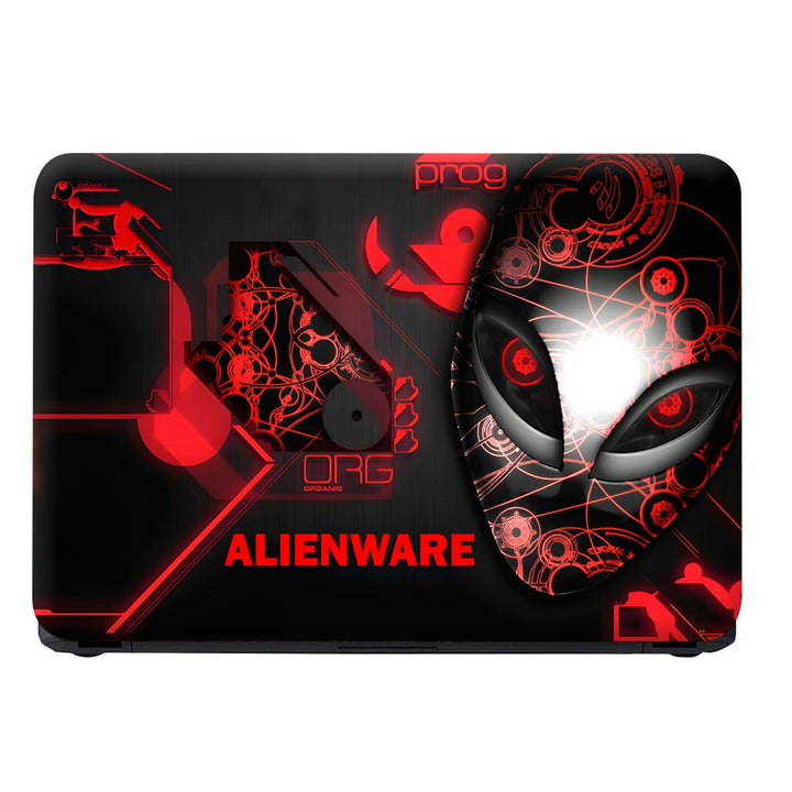 Laptop Skin - Alienware Alien Red Tech