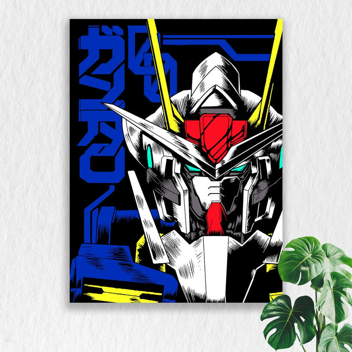 Self Adhesive Textured Vinyl Poster Mecha Force