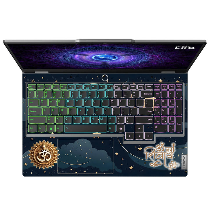 Lenovo LOQ Laptop Skin - Om Namah Shivay Circle