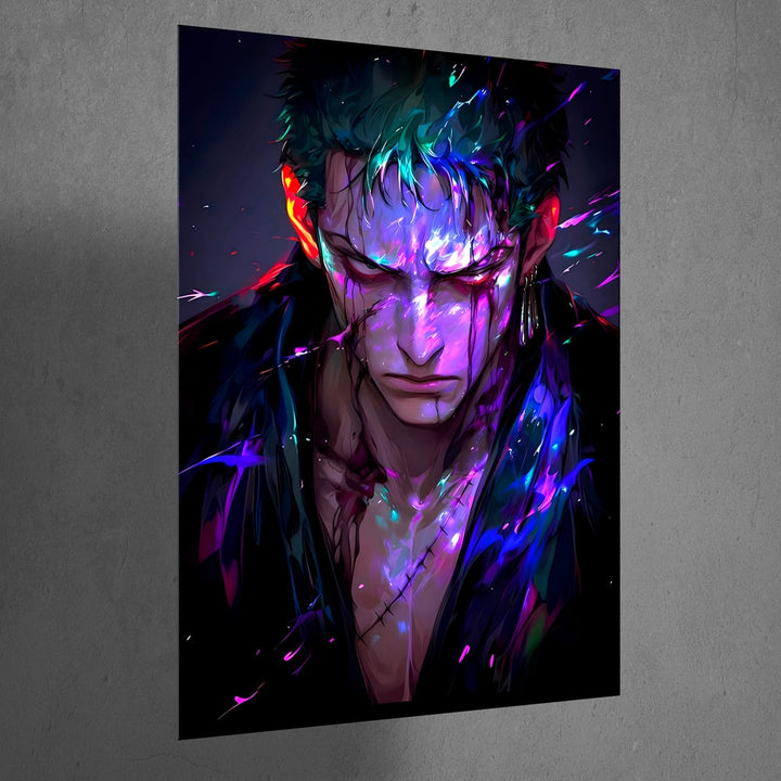 Metal Poster - One Piece Roronoa Zoro OP44