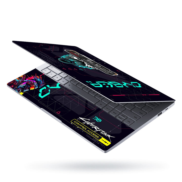 Laptop Skin - Cyberpunk Cyber Sentinel