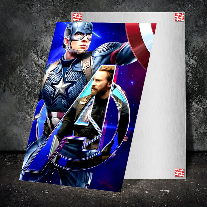 Metal Poster - Superhero Captain America CAP12