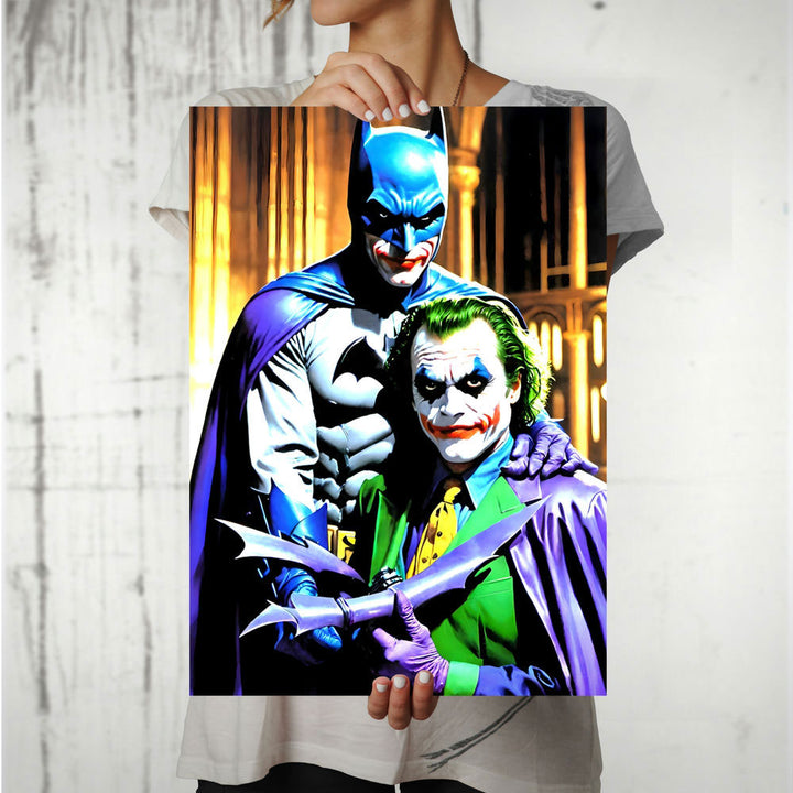 Metal Poster - Superheroes Batman Joker BATJ01