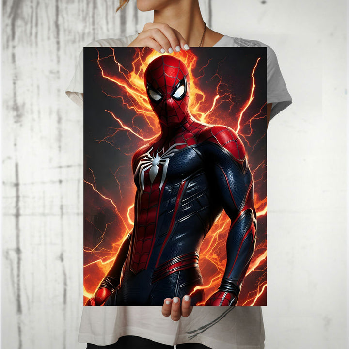 Metal Poster - Superhero Spiderman SM03