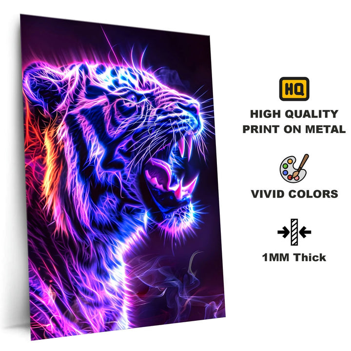 Metal Poster - Wildlife Tiger TG10