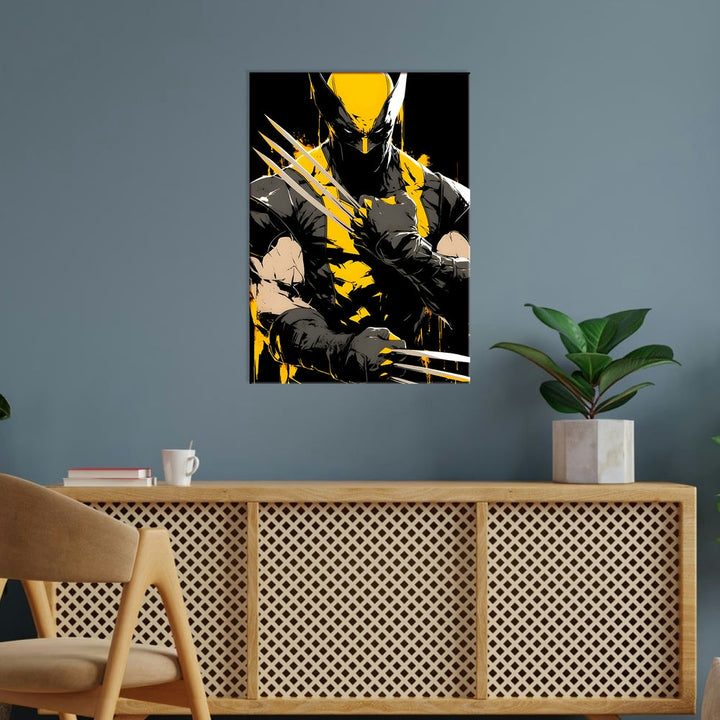 Metal Poster - Superhero Wolverine WOL08