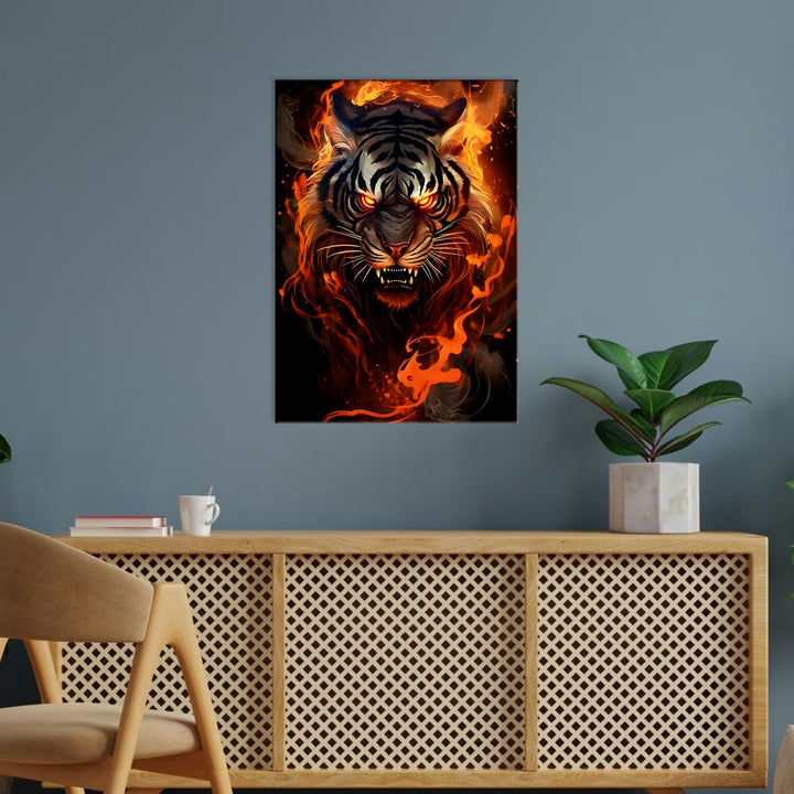 Metal Poster - Wildlife Tiger TG03