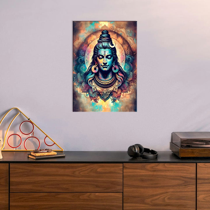 Metal Poster - Lord Shiva LS17