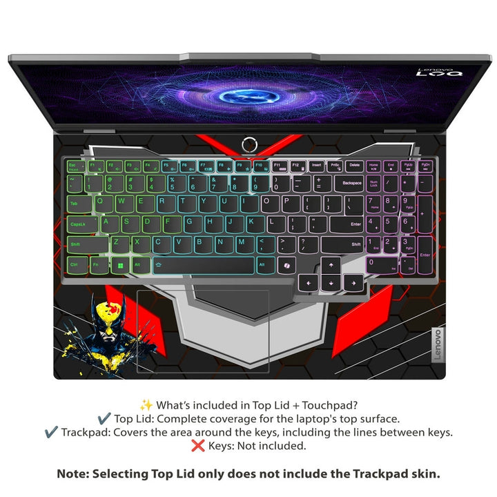 Laptop Skin - Wolverine X Men Claws