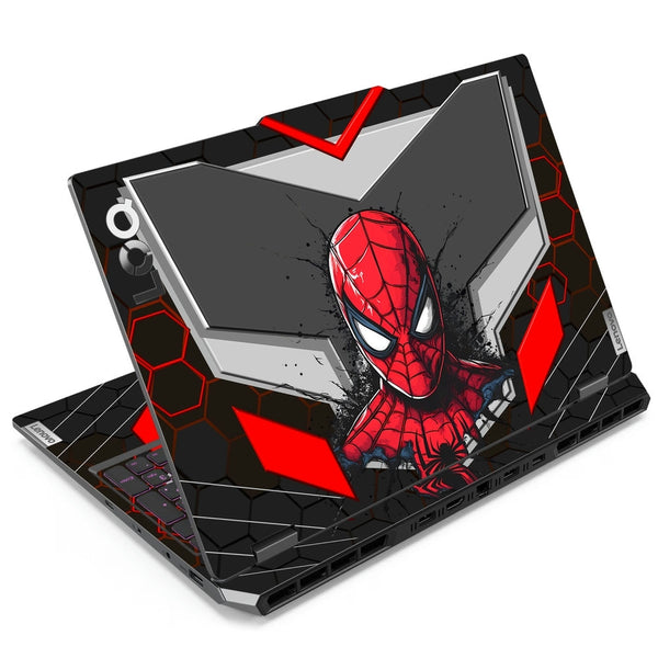 Laptop Skin - Spiderman Red Mask Armor