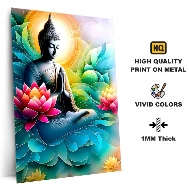 Metal Poster - Lord Buddha LB11