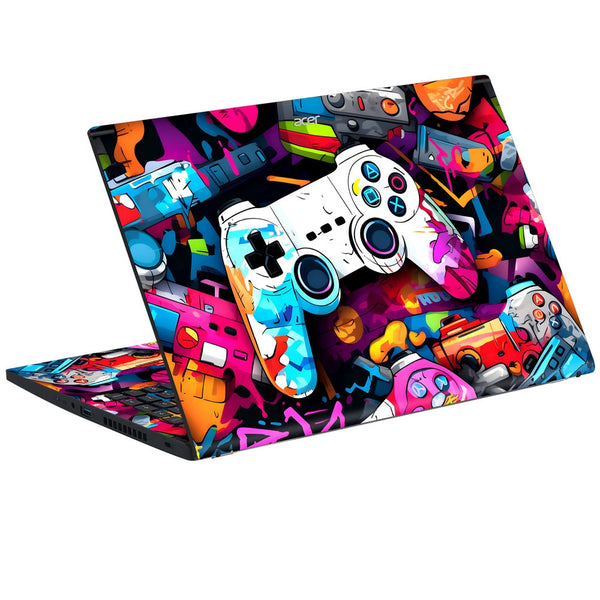 Acer Laptop Skin - Retro Gaming Pop