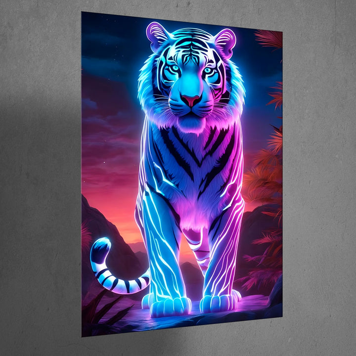 Metal Poster - Wildlife Tiger TG04