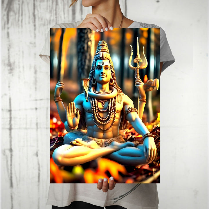 Metal Poster - Lord Shiva LS22