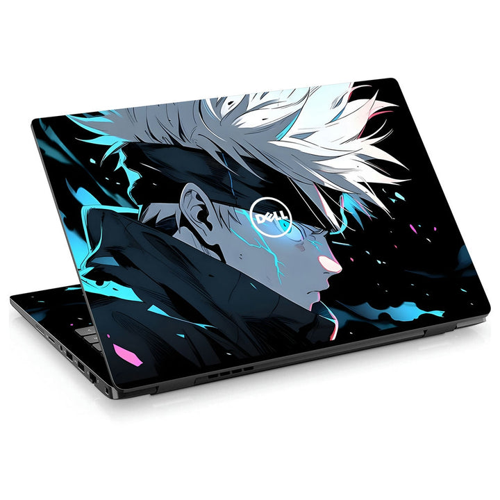 Dell Laptop Skin - Satoru Gojo Acid Blue Eyes Jujutsu Kaisen