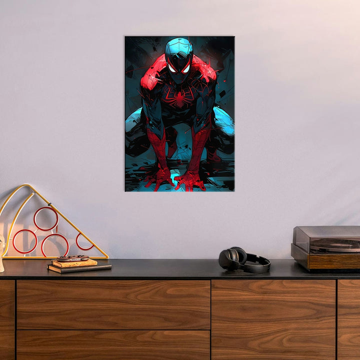 Metal Poster - Superhero Spiderman SM10