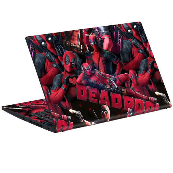 Acer Laptop Skin - Deadpool Multiverse Madness