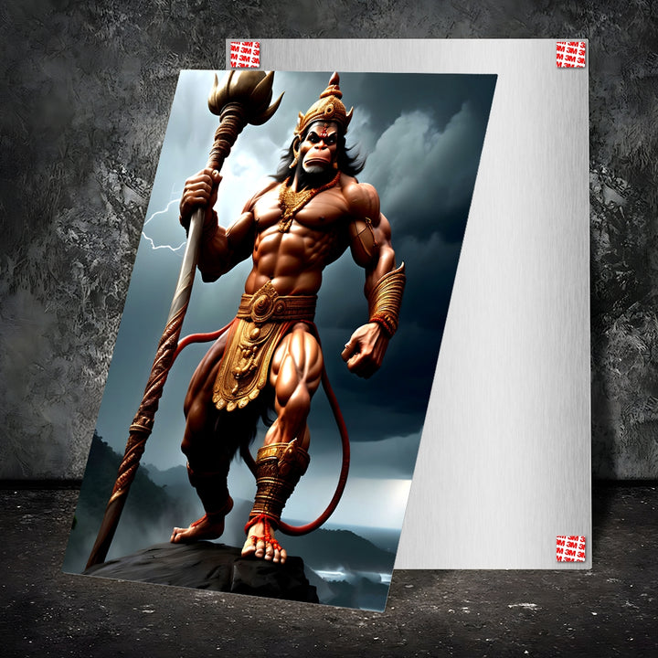 Metal Poster - Lord Hanuman LH06