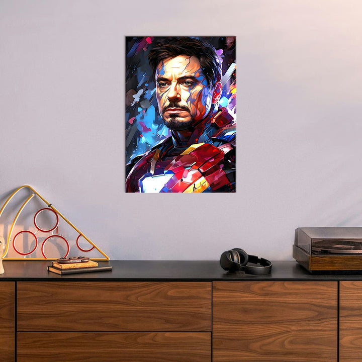 Metal Poster - Superhero Iron Man IM09