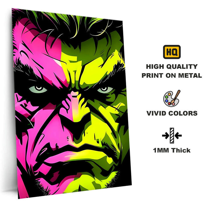 Metal Poster - Superhero Hulk SH04