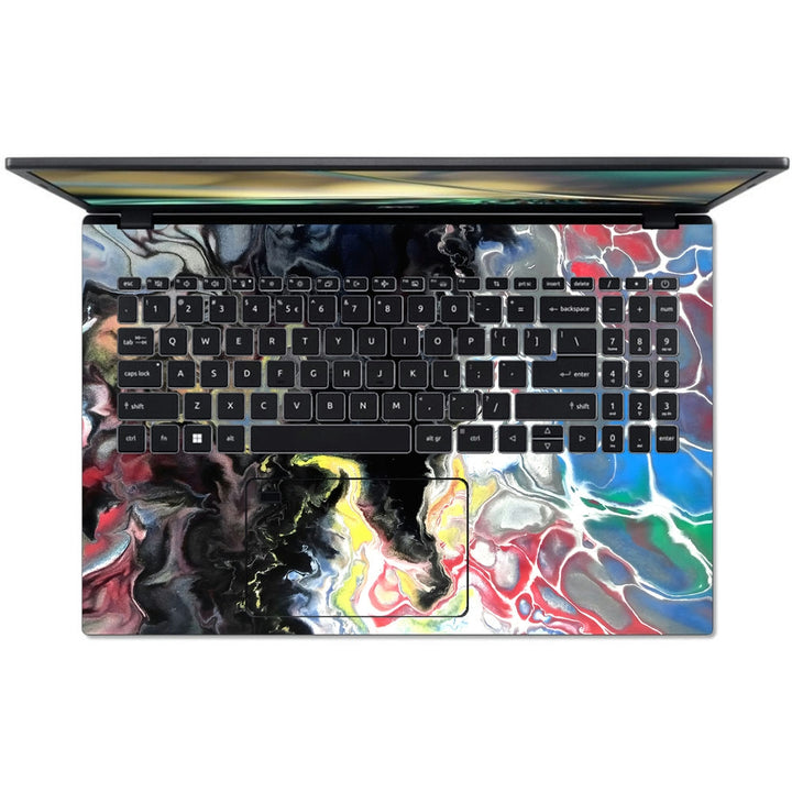 Acer Laptop Skin - Color Splash Abstract Landscape