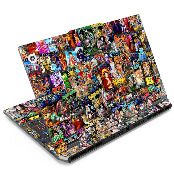 Lenovo LOQ Laptop Skin - Anime One Piece Sticker Bomb DS1