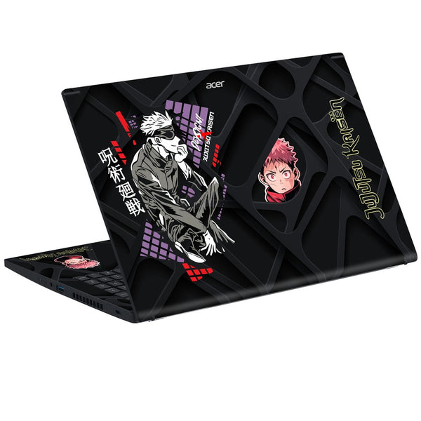 Acer Laptop Skin - Jujutsu Kaisen Black Art