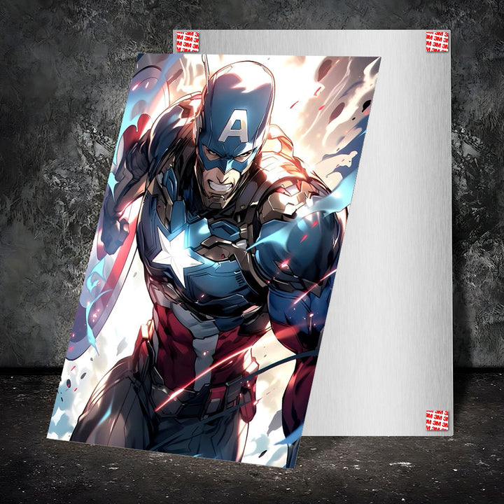 Metal Poster - Superhero Captain America CAP05