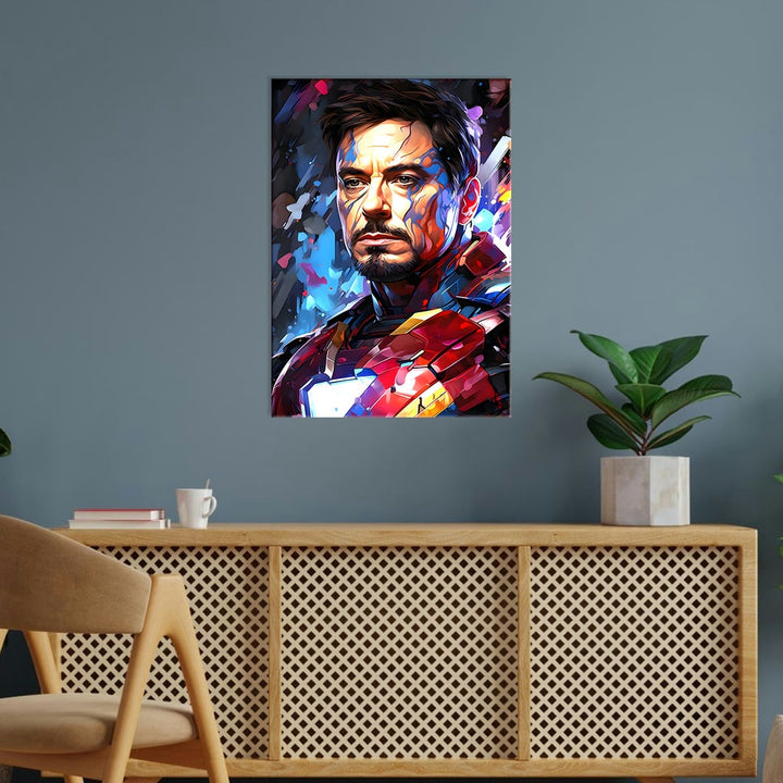 Metal Poster - Superhero Iron Man IM09