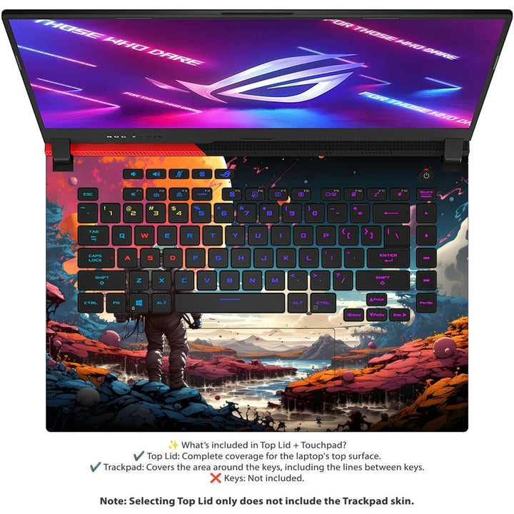 Asus Laptop Skin - Space Explorers Dream